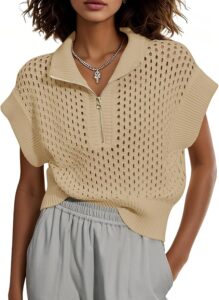 crochet-quarter-zip-sweater-vest
